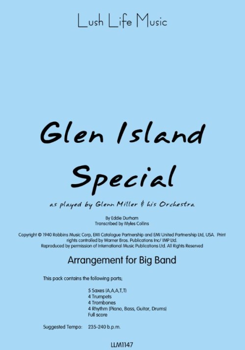 GLEN ISLAND SPECIAL (Miller)